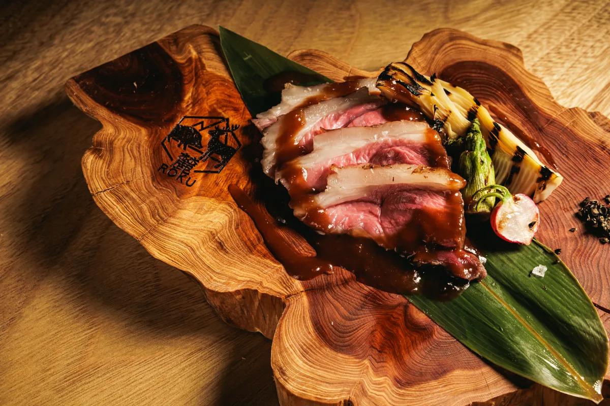 阪神西宮駅すぐジビエ料理のHunters kitchen 麓~Roku~(図2)